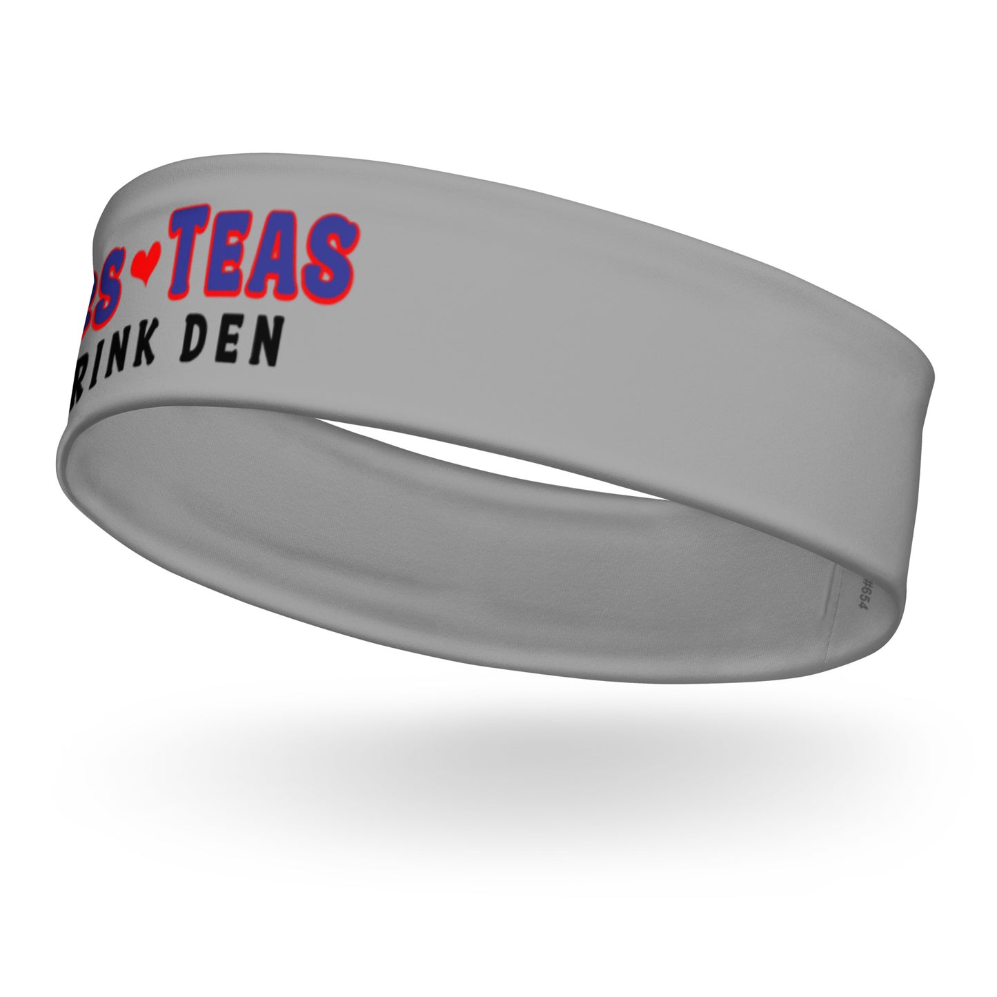 BesTEAS Drink Den Headband - Grey