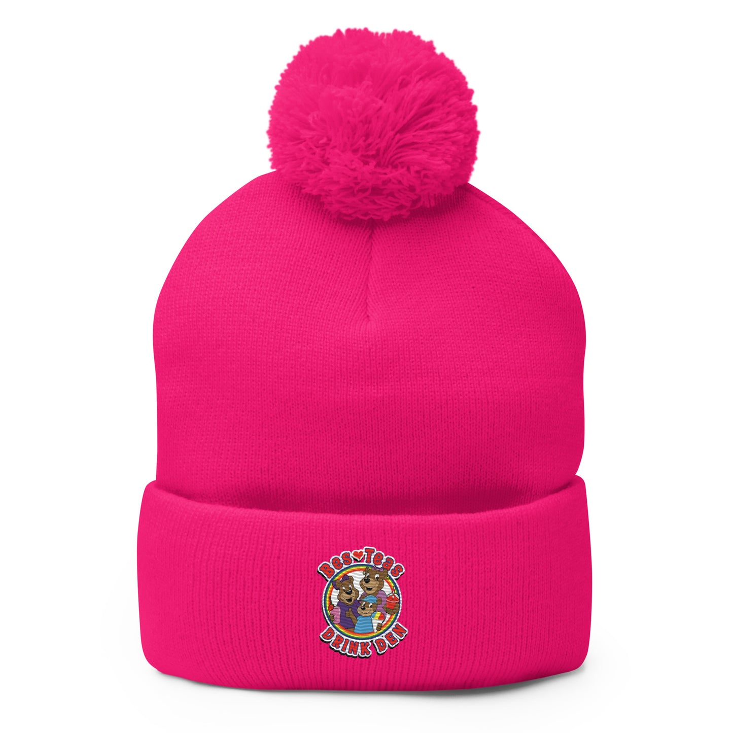 BesTEAS Classic Pom-Pom Beanie