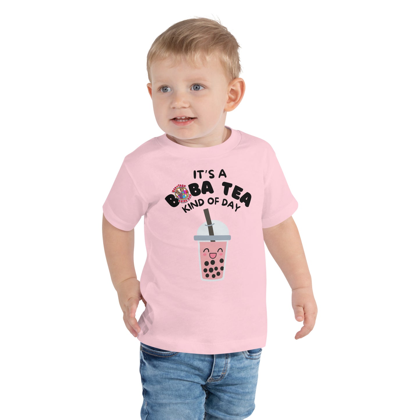"It's A Boba Tea Kind Of Day" BesTEAS Toddler Tee