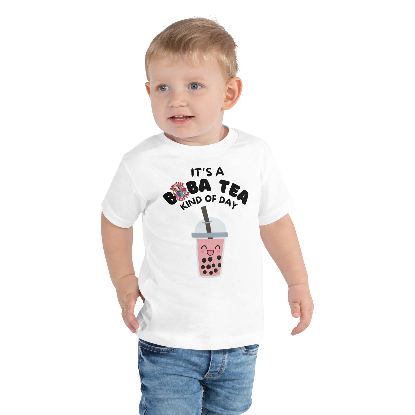"It's A Boba Tea Kind Of Day" BesTEAS Toddler Tee