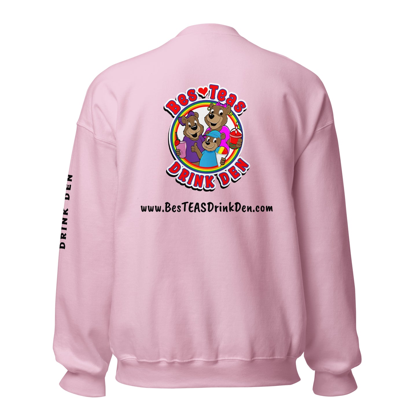 "PEACE, LOVE, BOBA" BesTEAS Sweatshirt