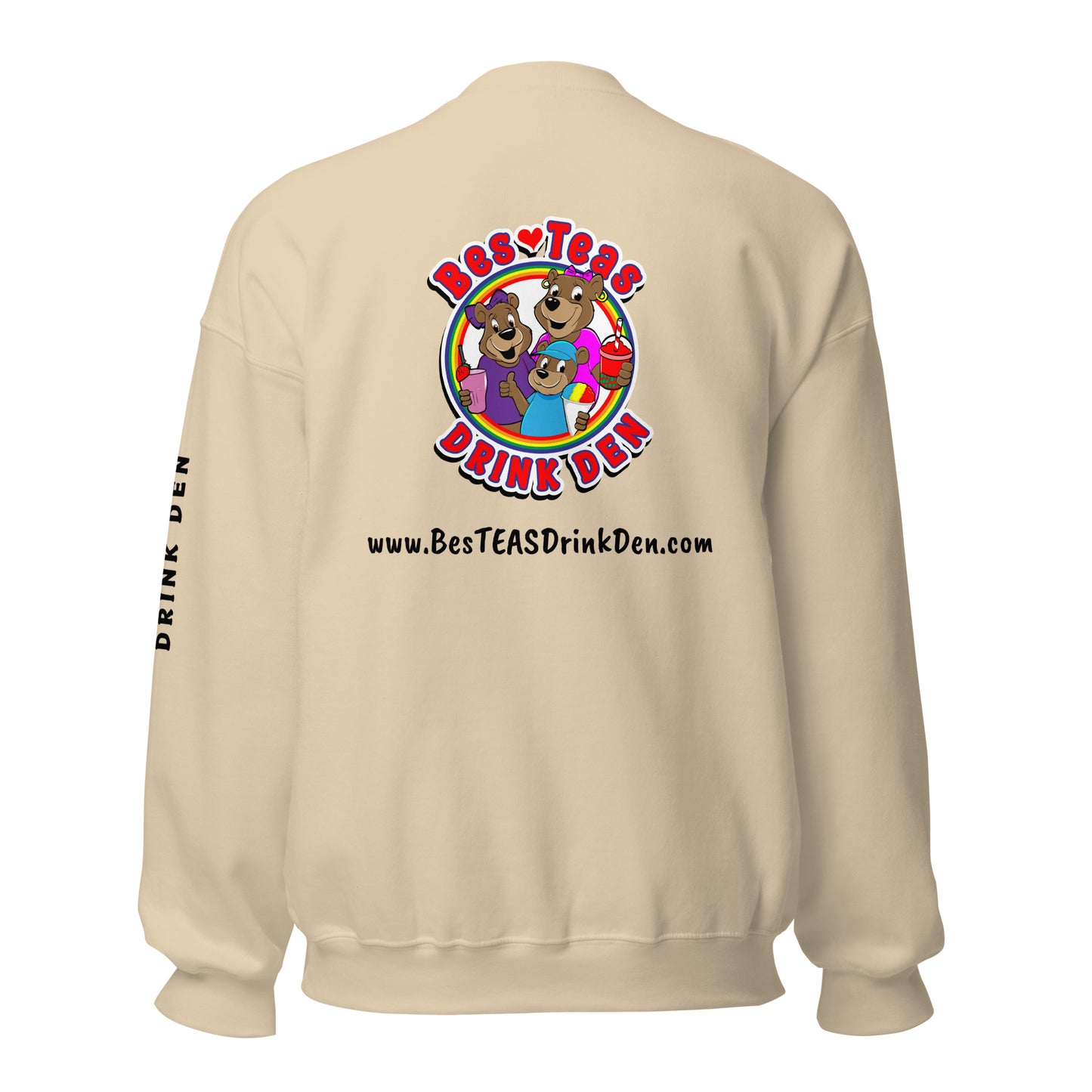 "PEACE, LOVE, BOBA" BesTEAS Sweatshirt