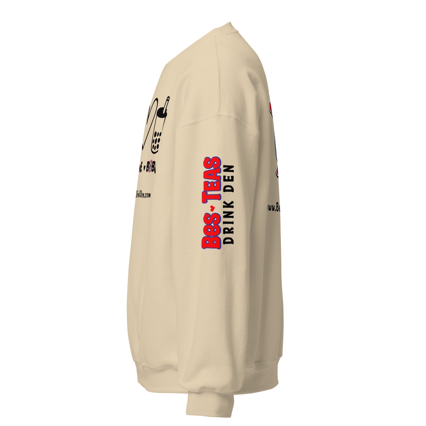 "PEACE, LOVE, BOBA" BesTEAS Sweatshirt