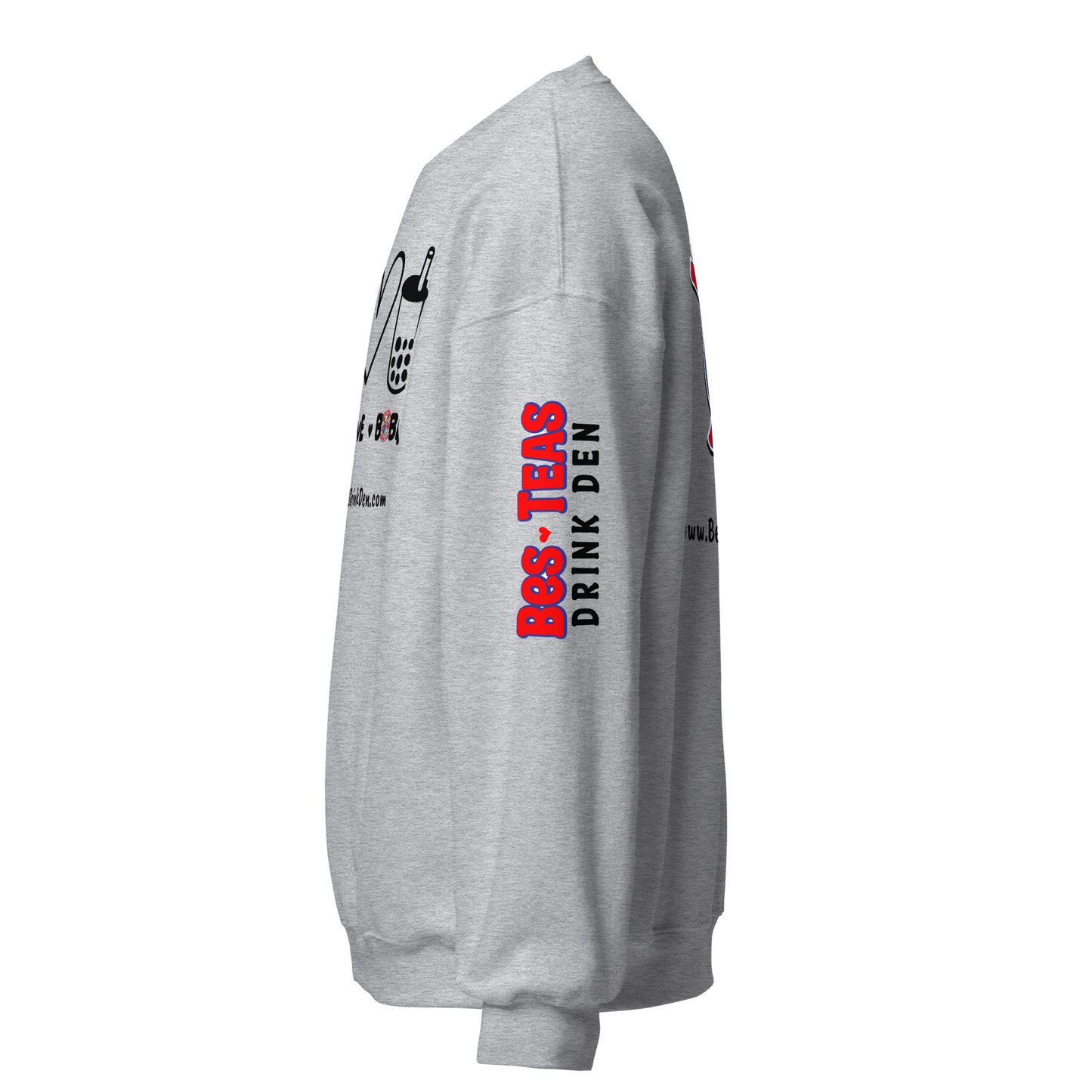 "PEACE, LOVE, BOBA" BesTEAS Sweatshirt