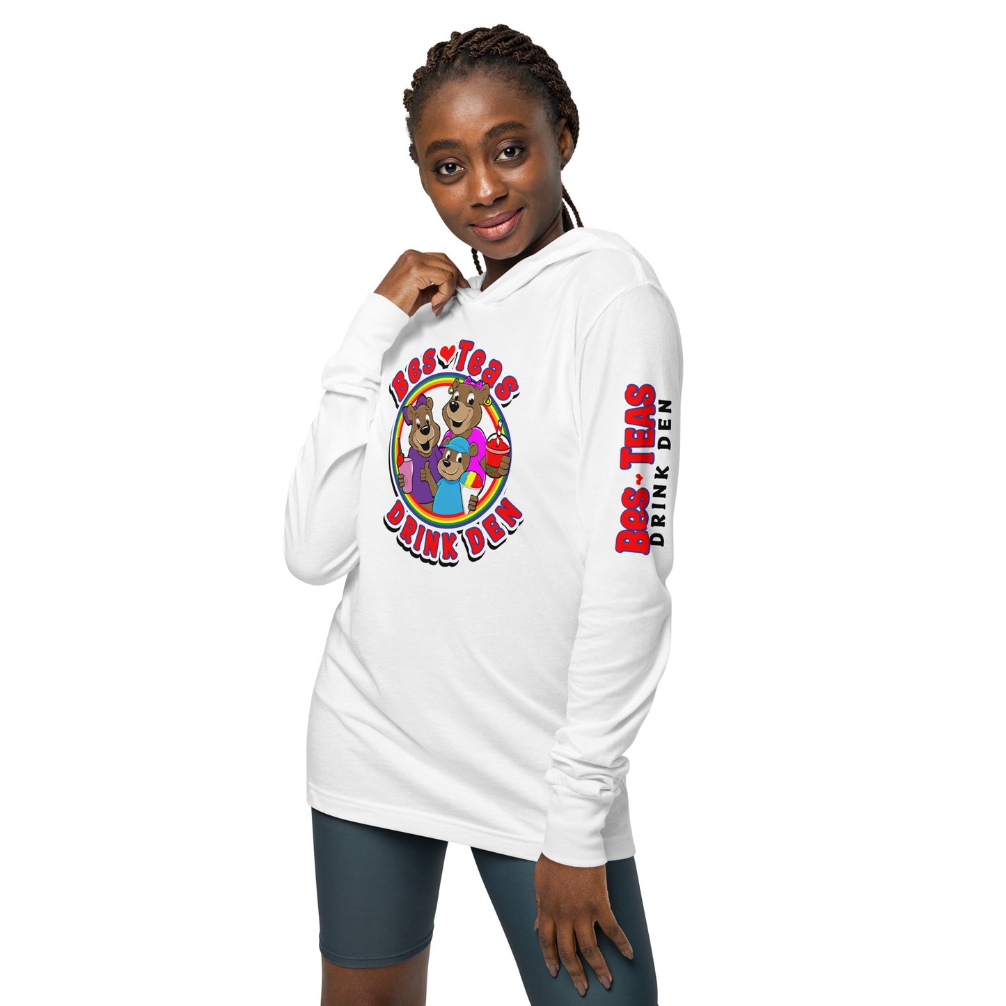 BesTEAS Hooded Long Sleeve Tee
