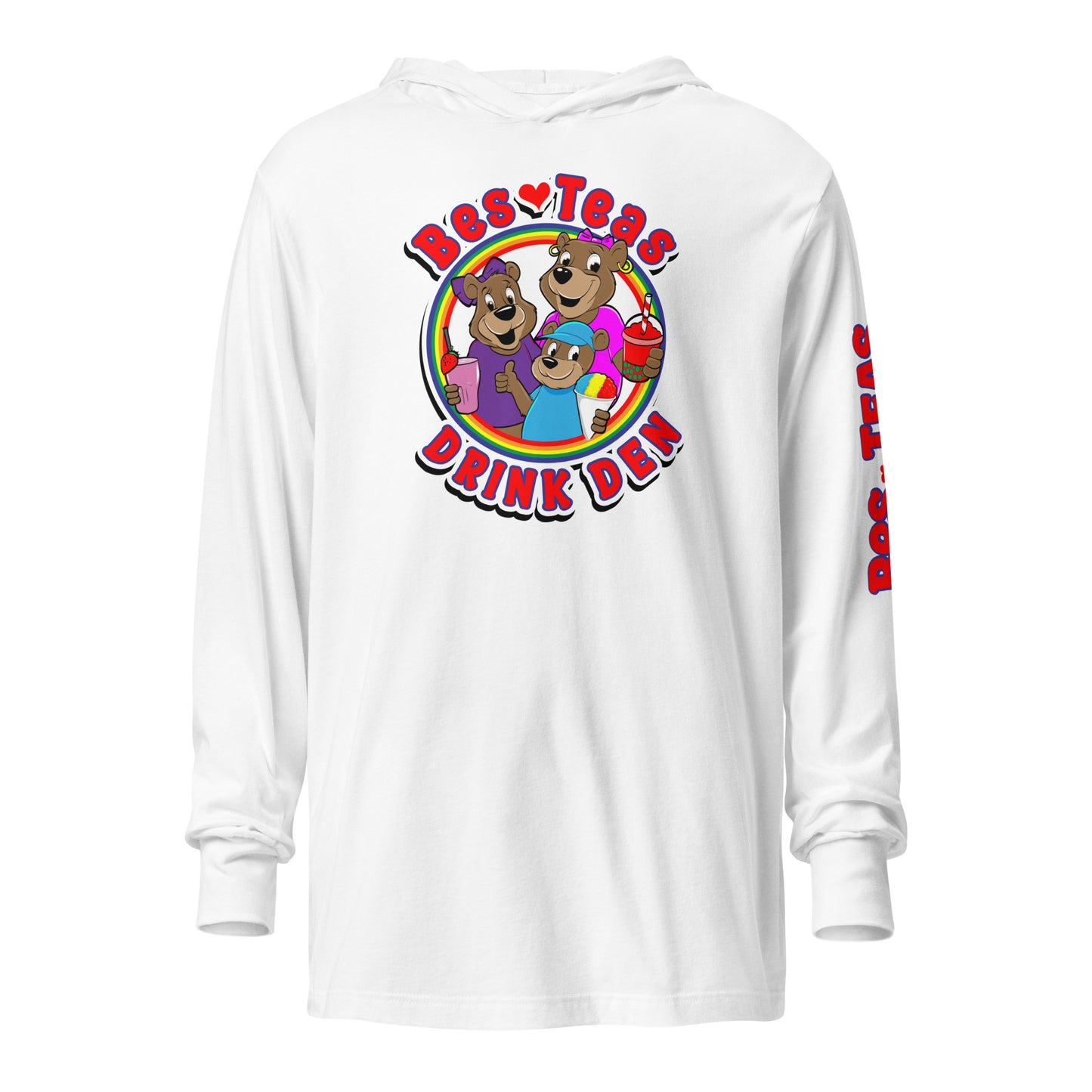BesTEAS Hooded Long Sleeve Tee