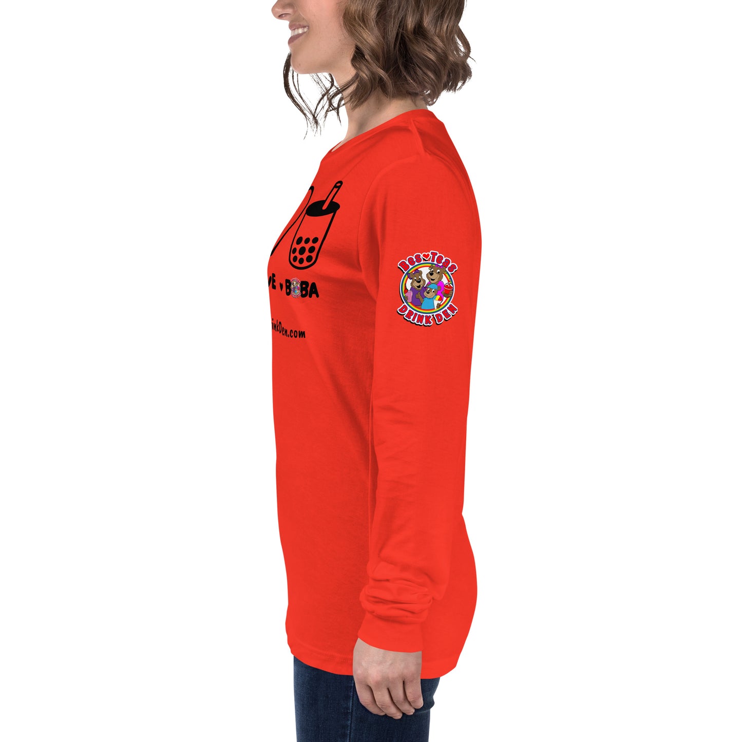 "PEACE, LOVE, BOBA" BesTEAS Long Sleeve Tee