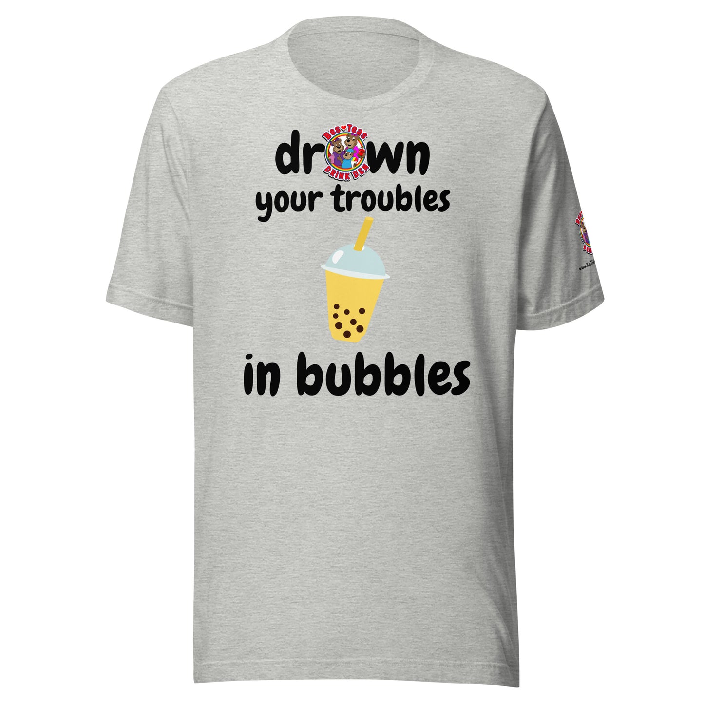 "Drown your troubles in bubbles" T Shirt