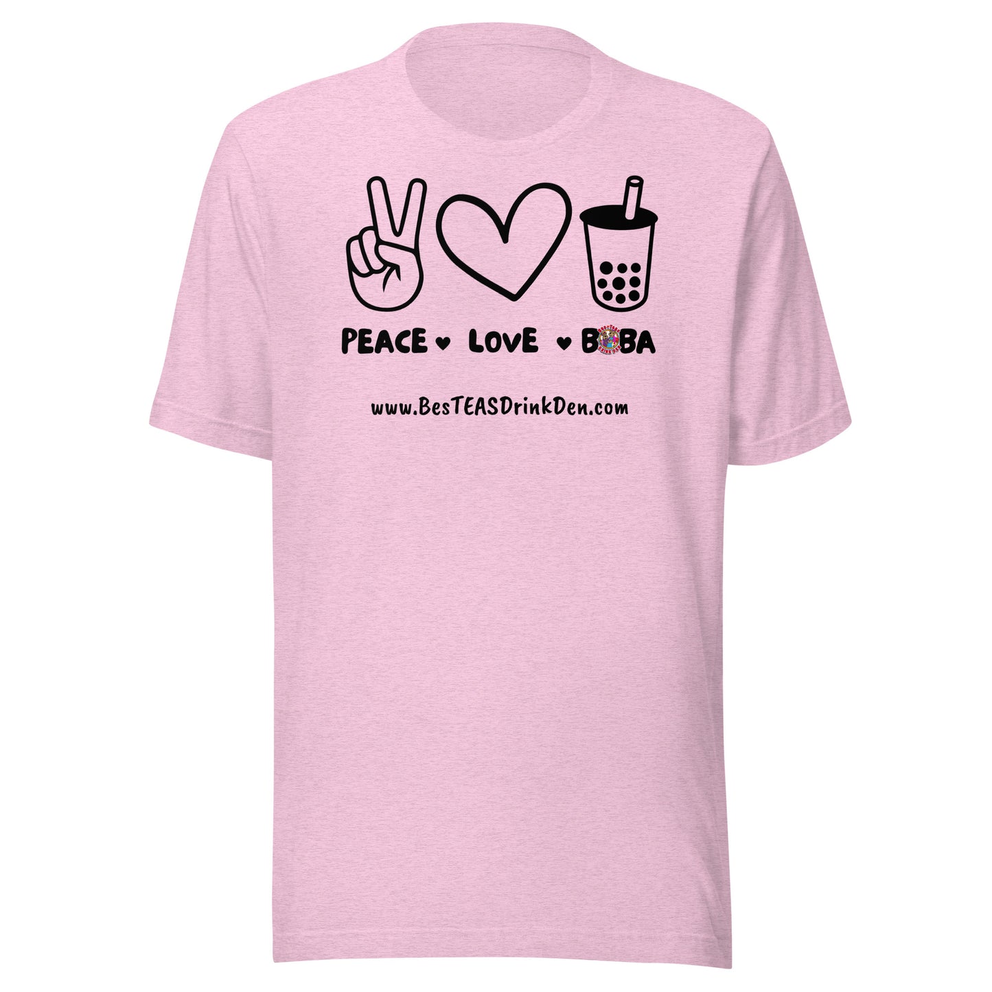 "PEACE, LOVE, BOBA" T Shirt