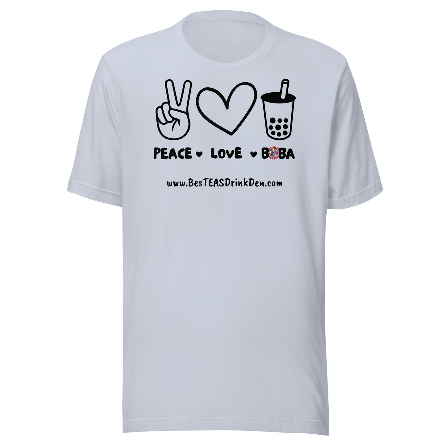 "PEACE, LOVE, BOBA" T Shirt