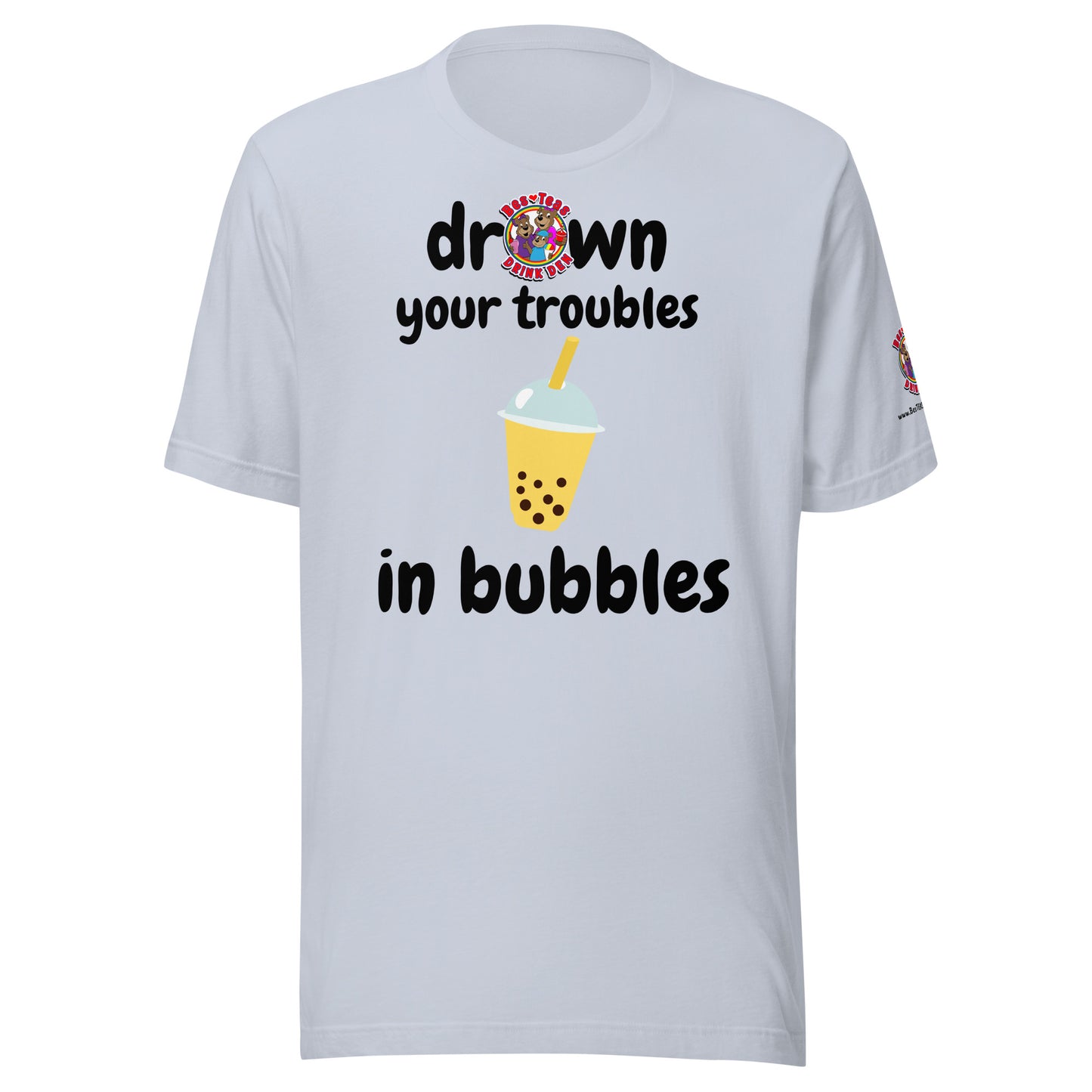 "Drown your troubles in bubbles" T Shirt