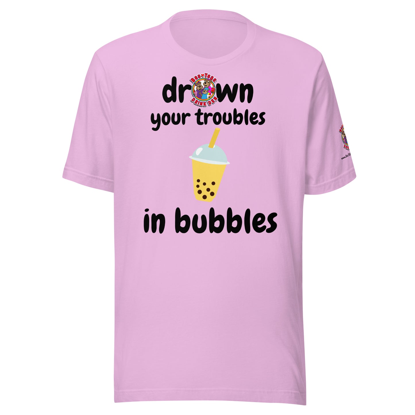 "Drown your troubles in bubbles" T Shirt