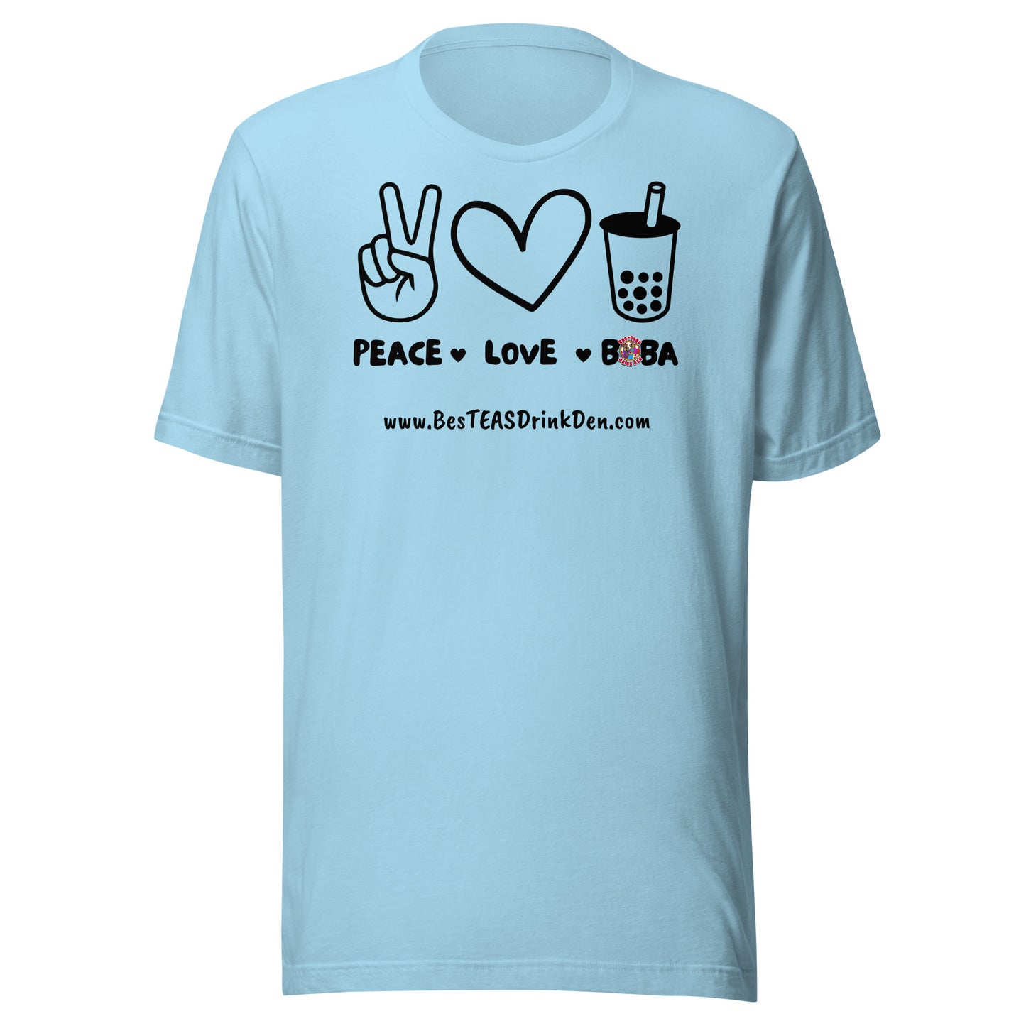 "PEACE, LOVE, BOBA" T Shirt