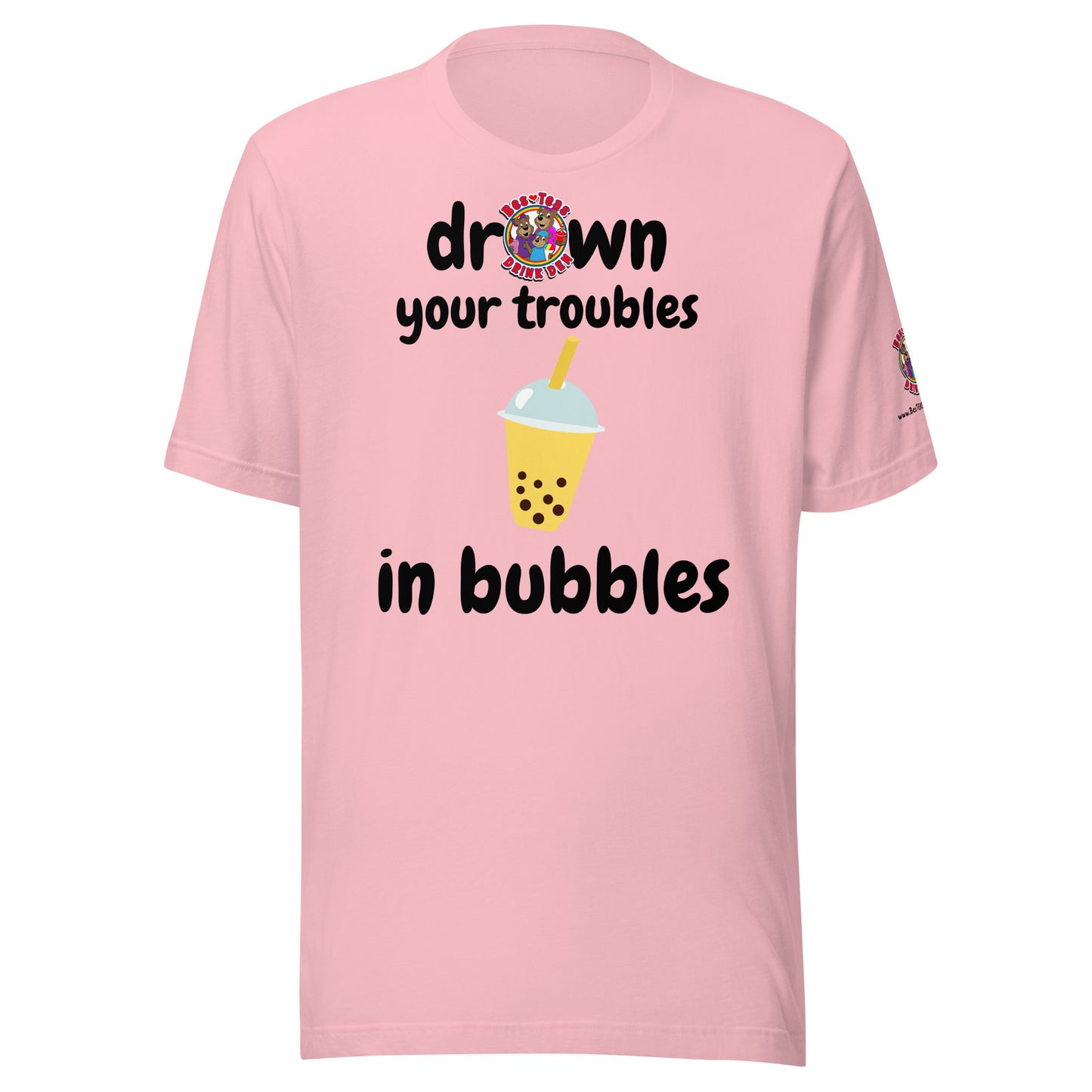 "Drown your troubles in bubbles" T Shirt