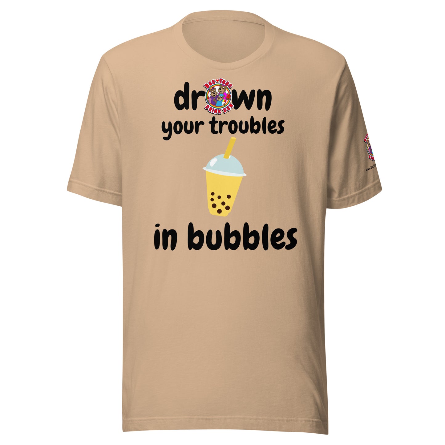 "Drown your troubles in bubbles" T Shirt
