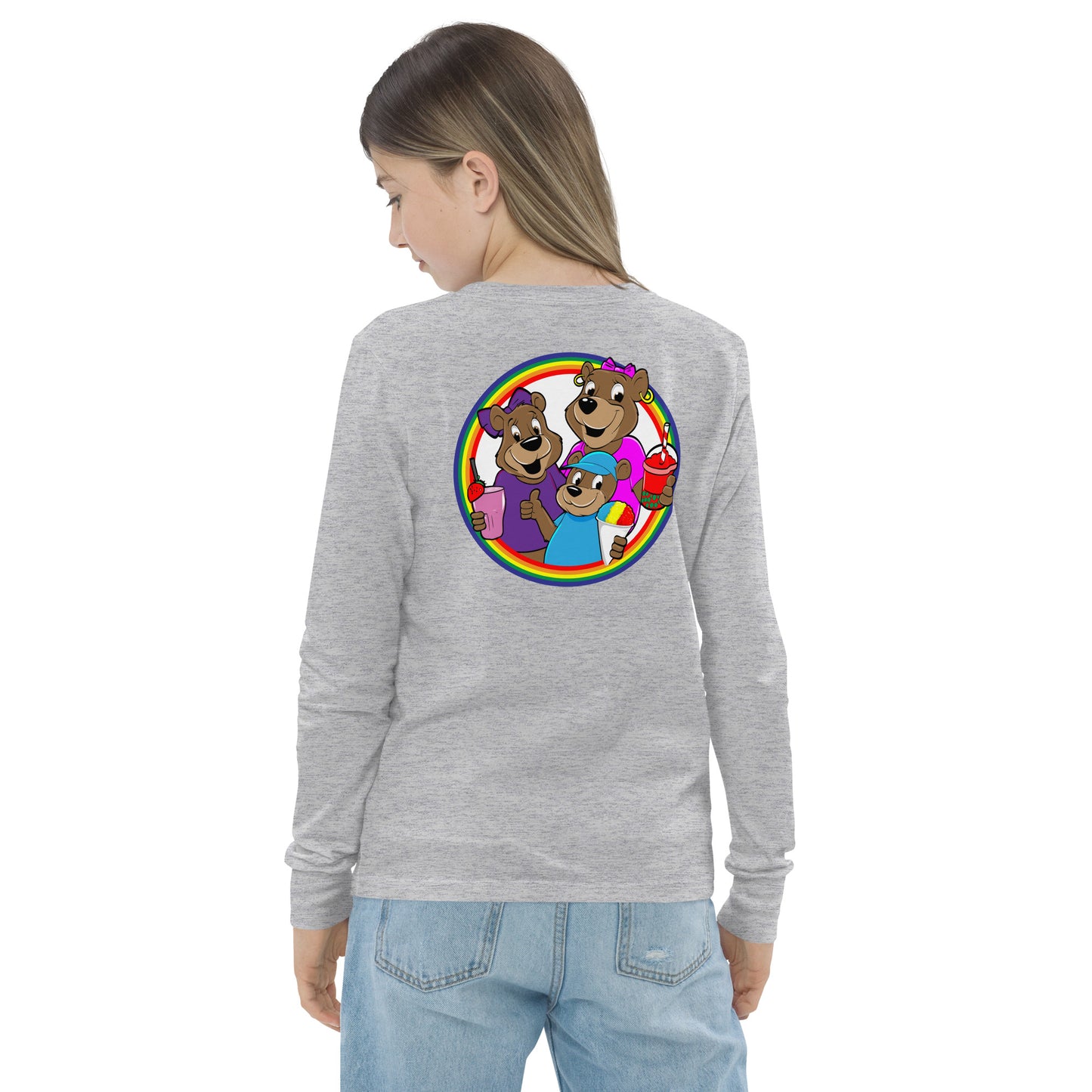 "You Had Me At Boba" BesTEAS Youth Long Sleeve Tee