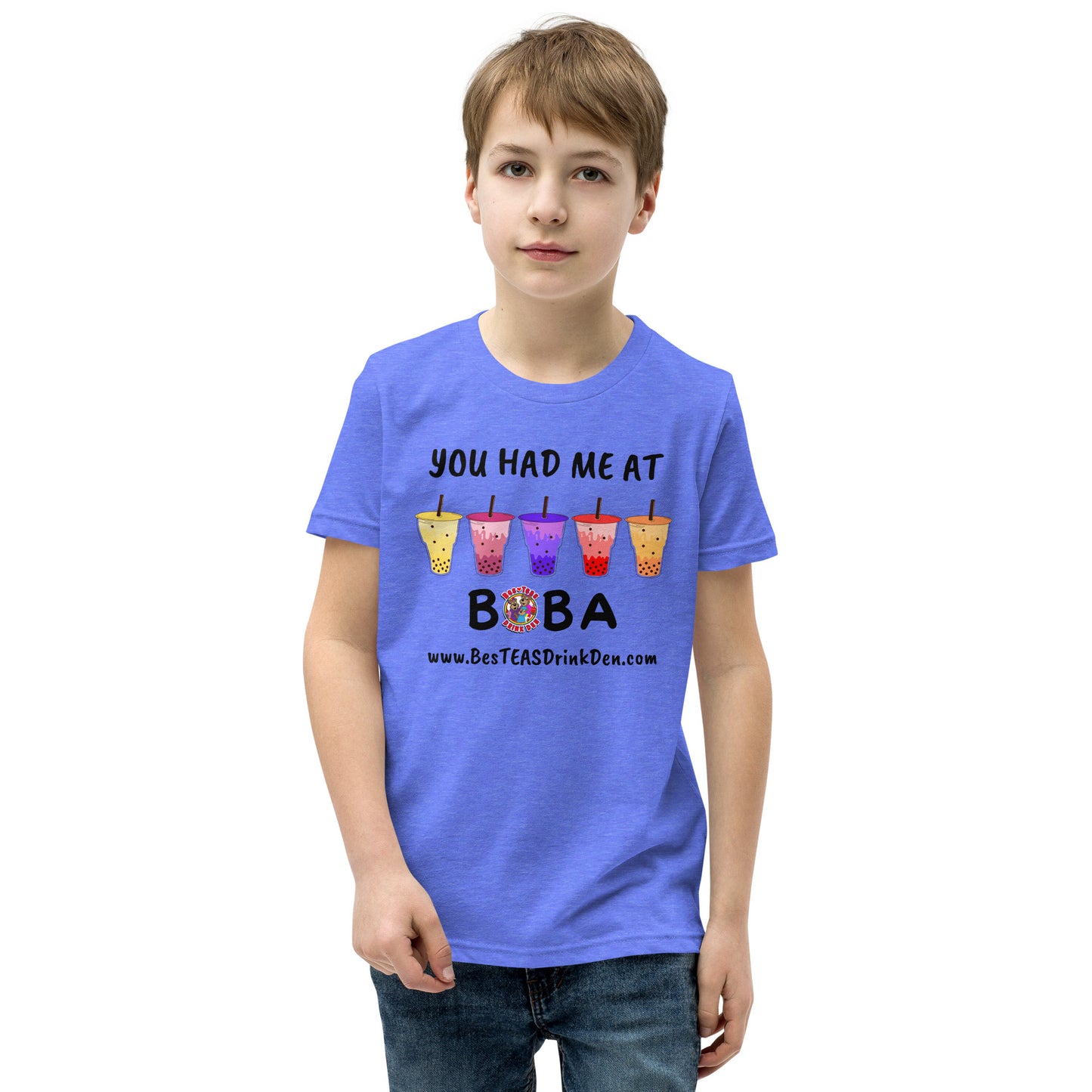 "You Had Me At Boba" BesTEAS Youth T-Shirt