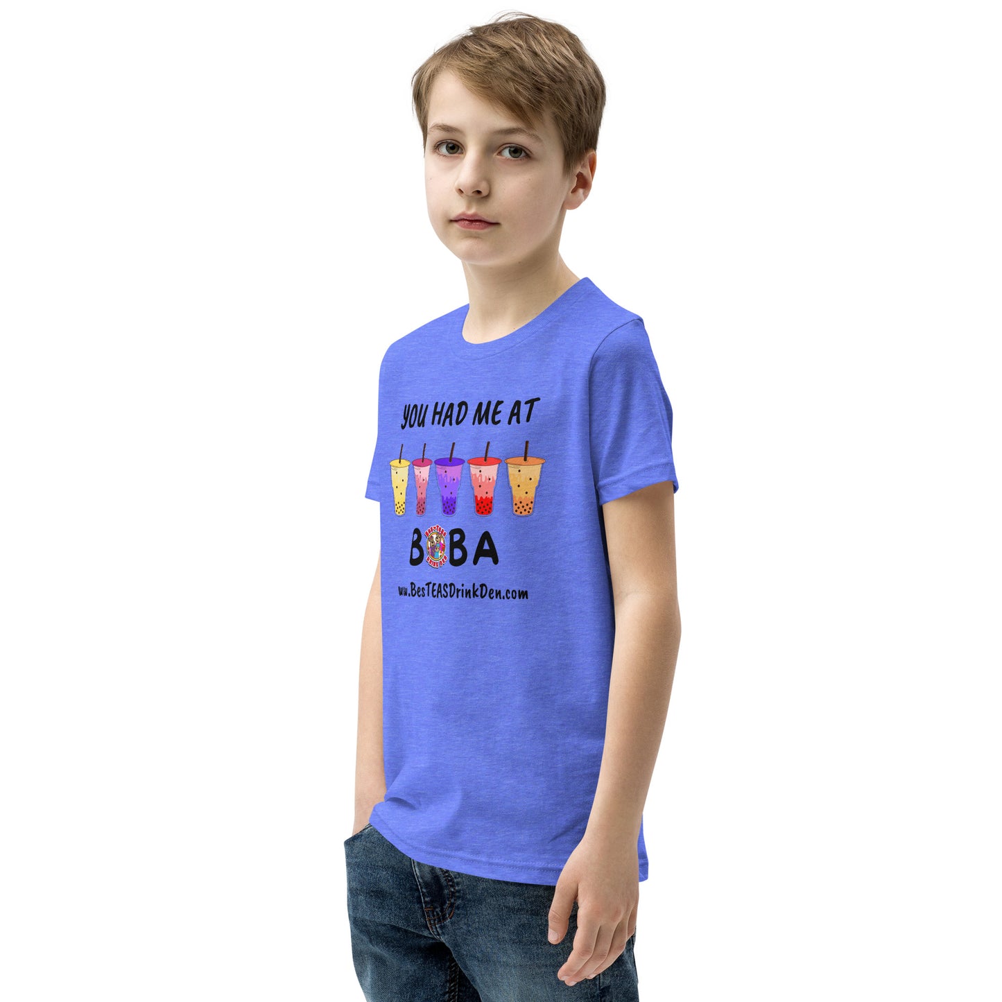 "You Had Me At Boba" BesTEAS Youth T-Shirt
