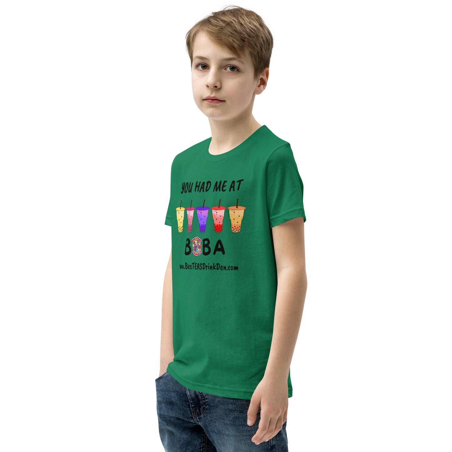"You Had Me At Boba" BesTEAS Youth T-Shirt