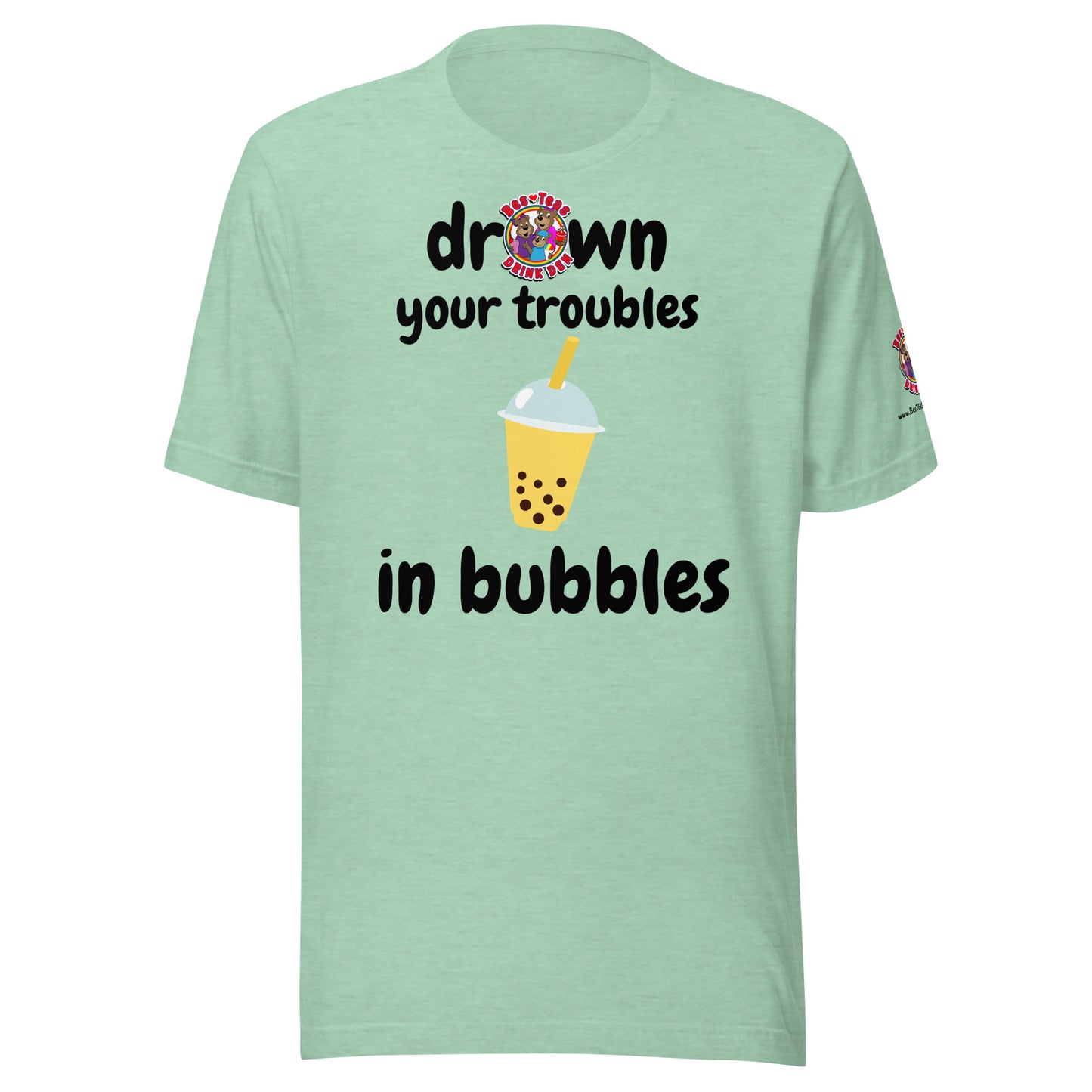"Drown your troubles in bubbles" T Shirt